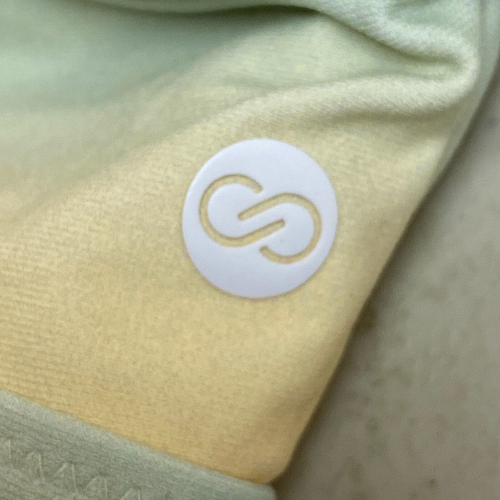 Calia Women's Swim Low Support Tie Back Bikini Top Orange Multi WSA23200PRT