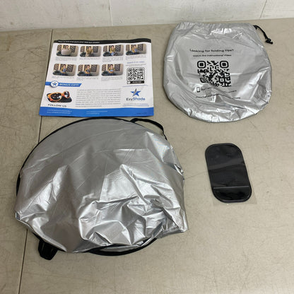 EzyShade Shield-X Windshield Sun Shade Reflective 2-Piece Standard