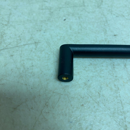 Signature Hardware 3-3/4" Novak Brass Cabinet Pull - Matte Black