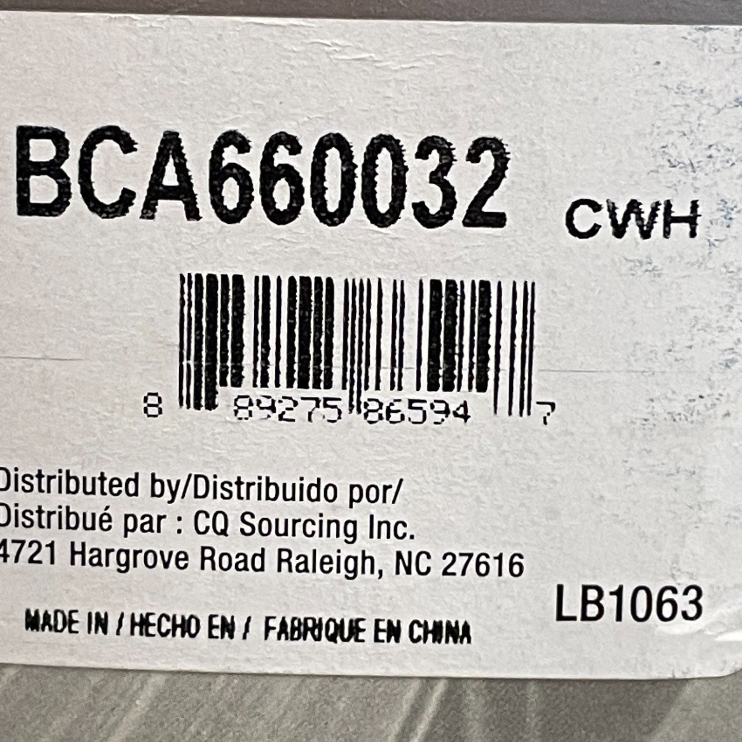 Carquest Wearever BCA660832 Parking Brake Cable 86.3" Rubber Outer Sleeve