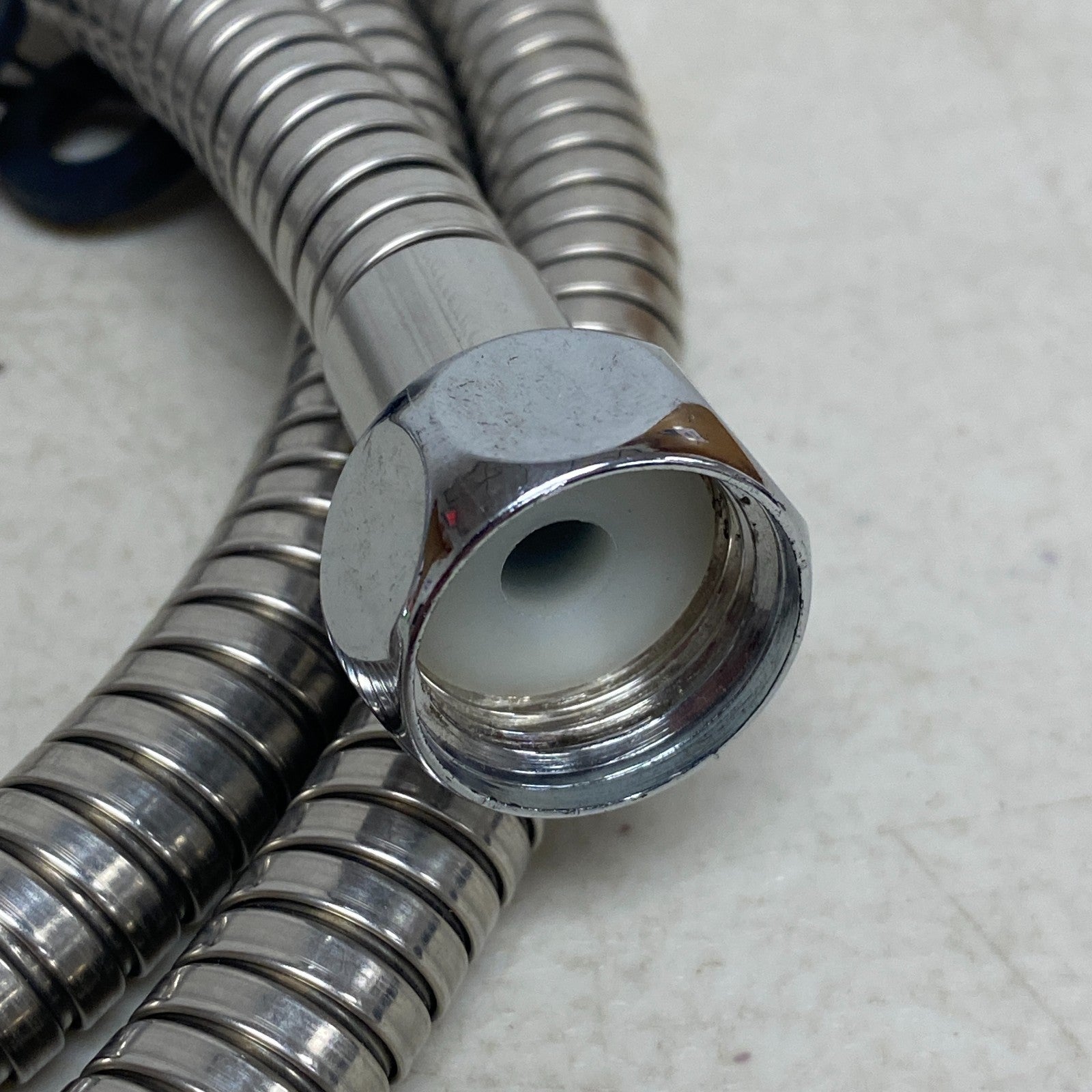 Camco 43716 Premium RV/Marine Shower Flex Hose 60" Chrome Replacement