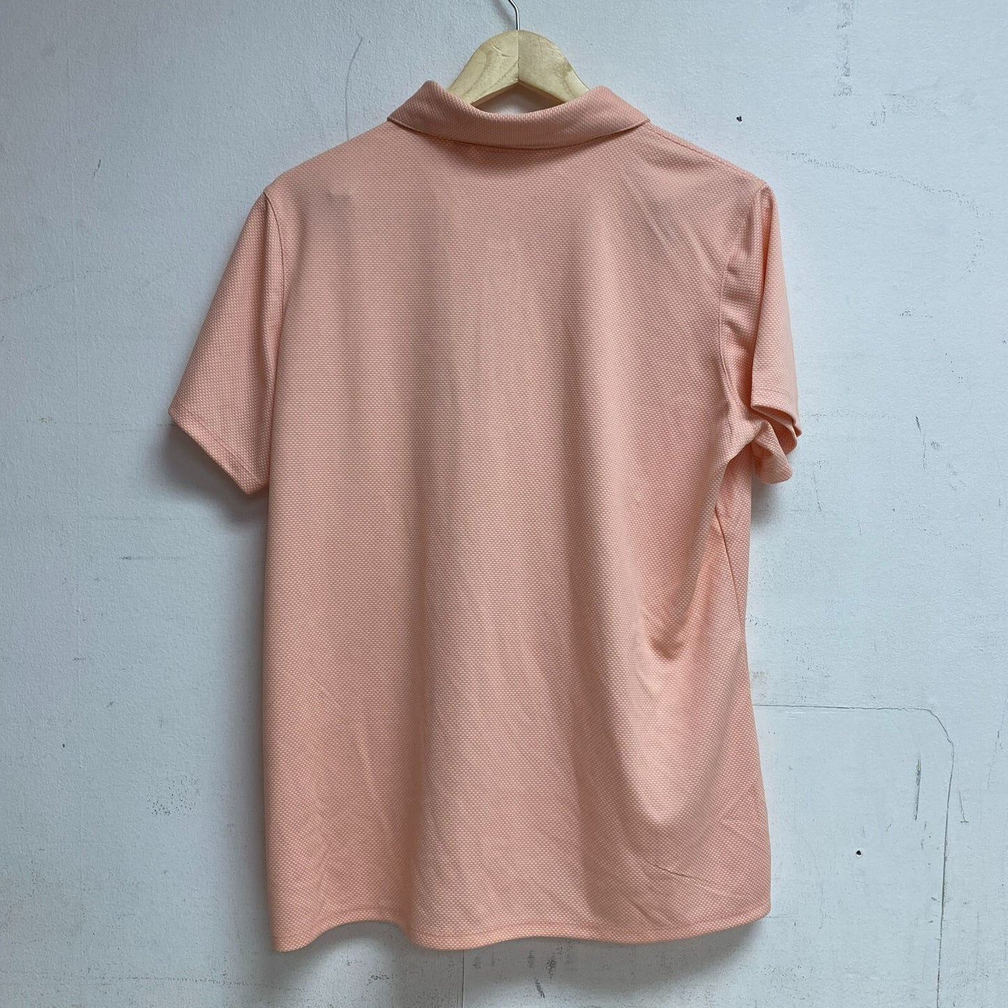 Walter Hagen Women's Jacquard Mesh Short Sleeve Golf Polo Blushing WGH11501S23