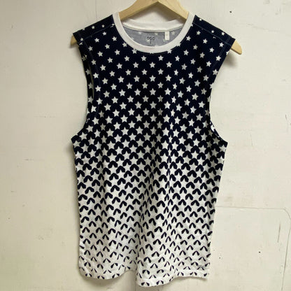 DSG Men's Americana Muscle Tank Uni Navy Star Ombre Sleeveless DAM13116PRT