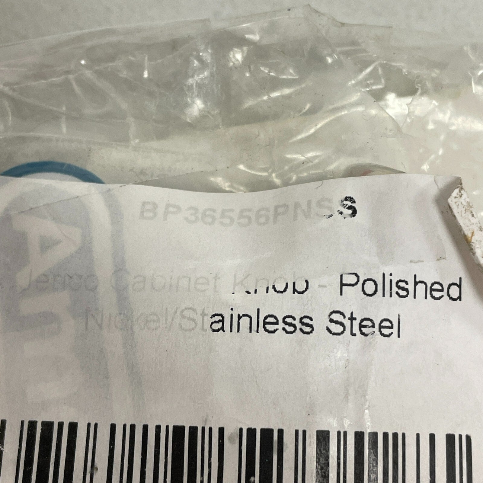 Amerock Esquire 2‑5/8″ T‑Knob Polished Nickel/Stainless Steel BP36556PNSS