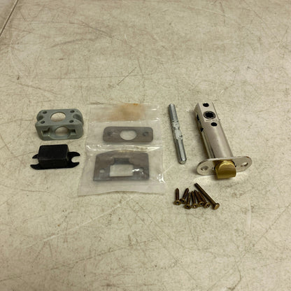 ARDWARE 2-3/4" LATCH SET- INCLUDES LATCH, PRIVACY PIN, STRIKE PLATE, FACE ,,,,,,