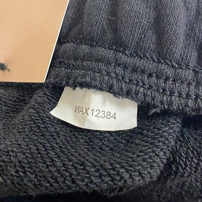 CALIA Womenâs French Terry High Rise Sweatshort Pure Black WAX12384