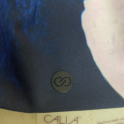 CALIA Power Sculpt Mid Rise Swim Bottom Painterly Floral Multi WSA22410PRT