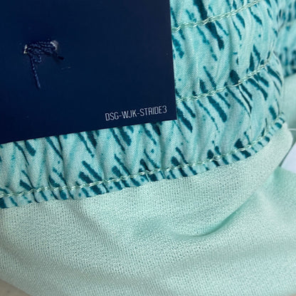 DSG Women's 3" Performance Mid Rise Stride  Run Short Hashtag Teal DAW39320APRTZ