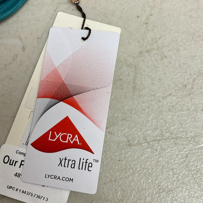 Calia Womens MidRise Rib Bottom Exotic Emerald Solid Stylish Trendy WSA21400R