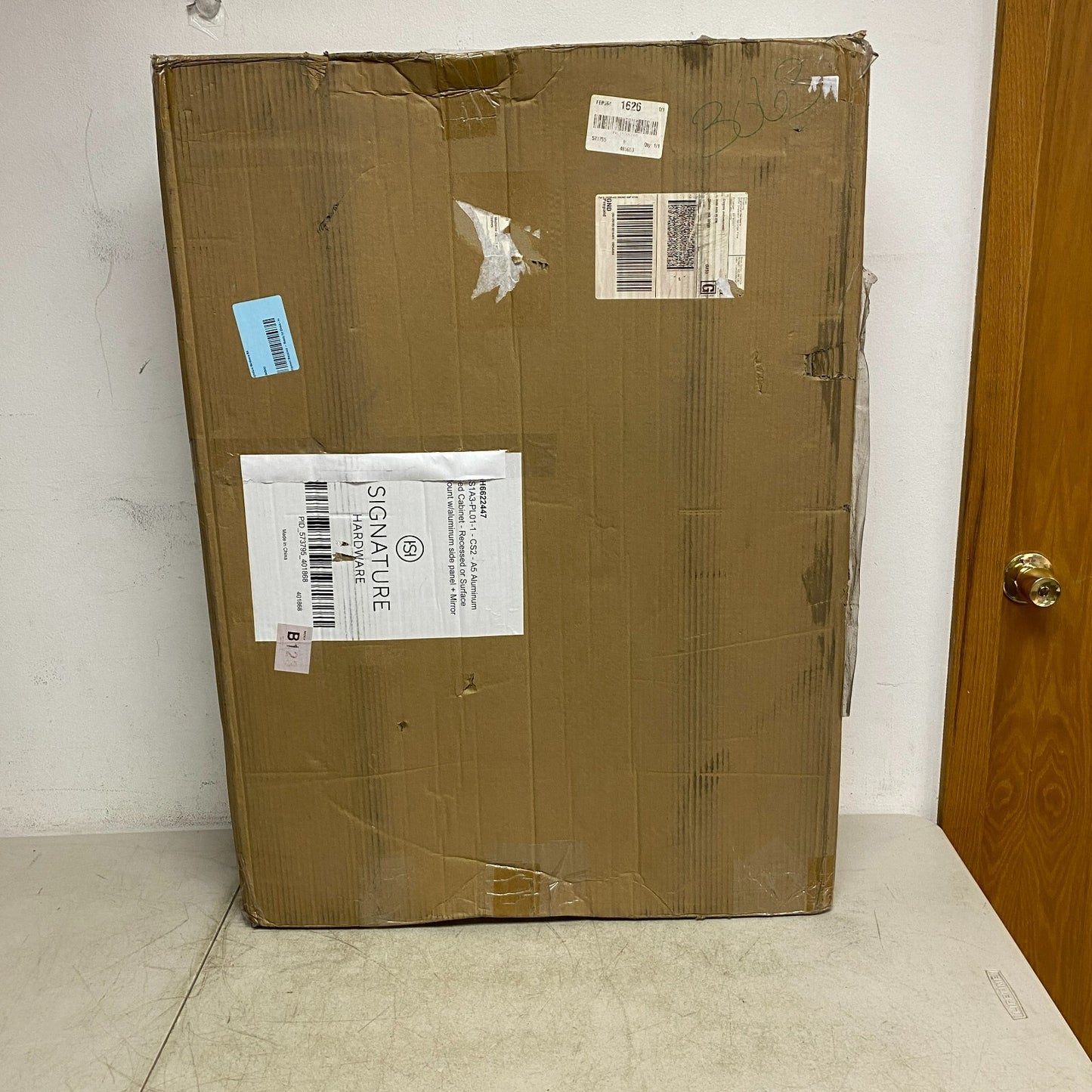 Signature Hardware CSIA3-PL01-1-CS2-A5 Aluminum Med Cabinet - Recessed or S,,,,,