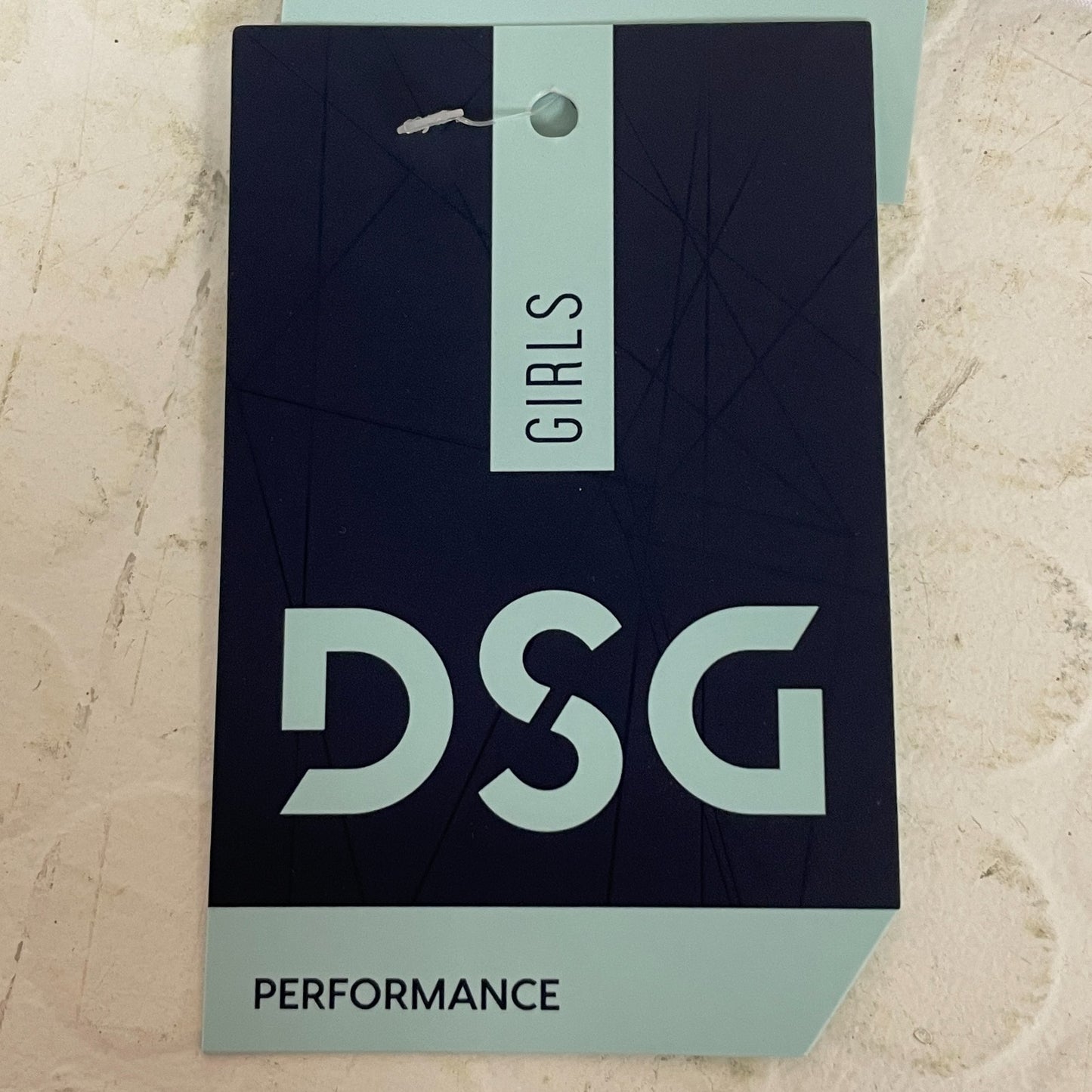 DSG Girls 365 Long Sleeve Tee White Soft Cotton Activewear Top DAG22109