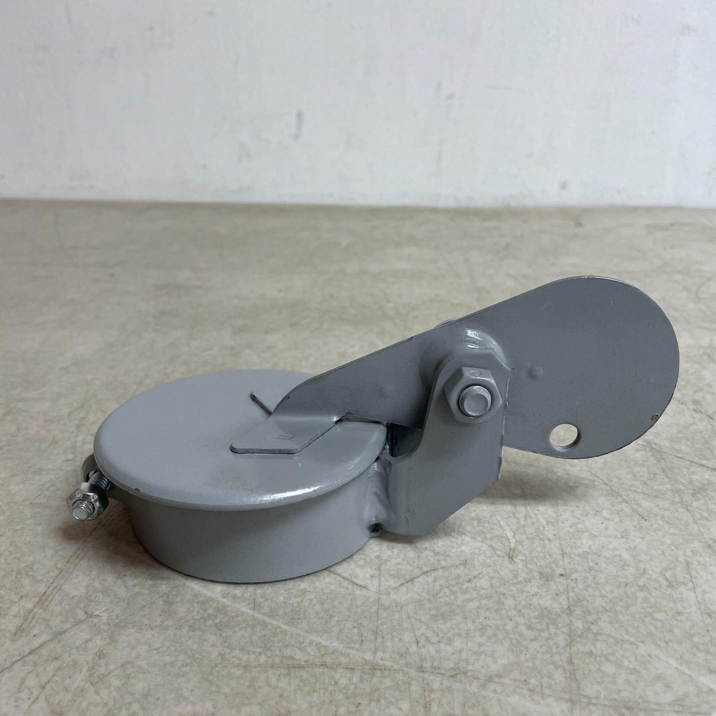 ANTHES 44Z123 Exhaust Rain Cap Steel Gray Powder-Coated Bolt Mount Heavy Duty