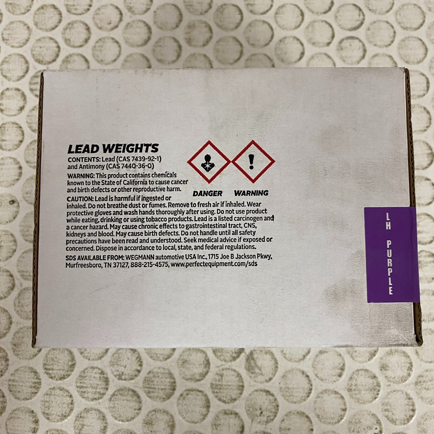 CARQUEST Clip On Lead Wheel Weight Zinc Coated 2 oz LH200 25 Count