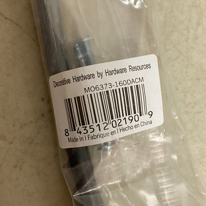 Hardware Resources Belcastel 1 Cabinet Pull 160mm CC - Gun metal- 2 pack