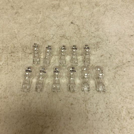 921 Size Light Bulbs Made In China Assorted 10 Pack , #594-1CP
