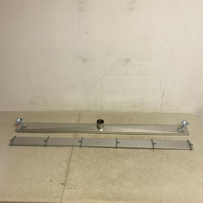 Signature Hardware 48" Cohen Linear Tile-In Shower Drain - Brushed Stainless S..