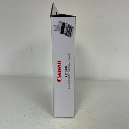 Canon P170-DH-3 2- Color Desktop Printing Calculator - New in Box