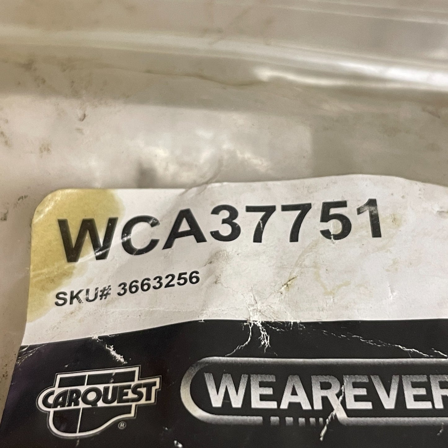 Carquest Wearever Drum Brake Wheel Cylinder Rear WCA37751 Silver Finish