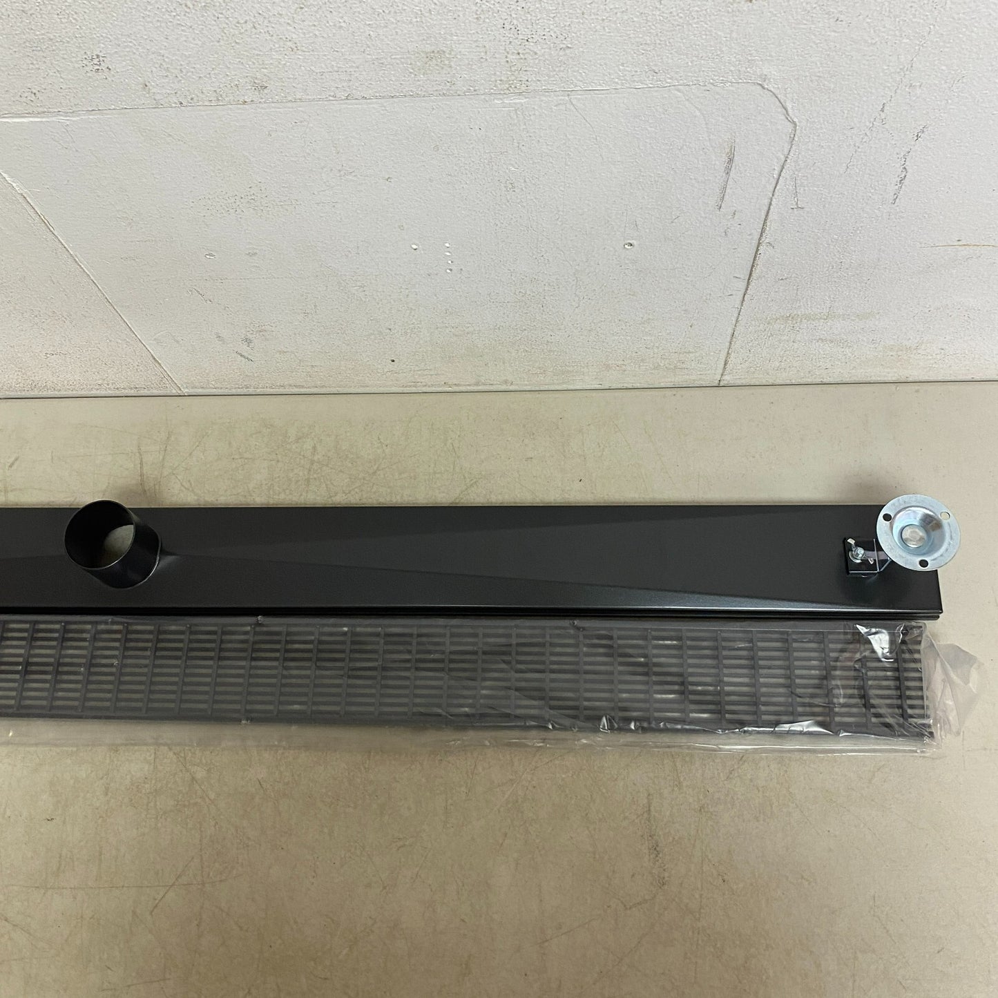 Signature Hardware 48" Carmen Linear Shower Drain - Matte Black SH439026MB