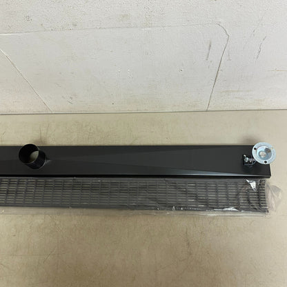 Signature Hardware 48" Carmen Linear Shower Drain - Matte Black SH439026MB