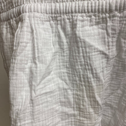 Calia Women Inverted Pleat Pull on Short Pure White Solid WSA23918N