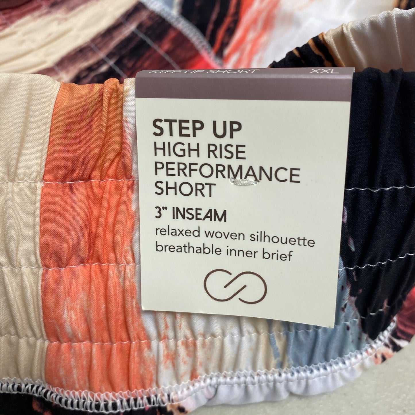 Calia Woven High Rise Petal Hem Short Artisan Hand Multi WAX12259PRT BRAND NEW