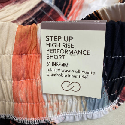 Calia Woven High Rise Petal Hem Short Artisan Hand Multi WAX12259PRT BRAND NEW