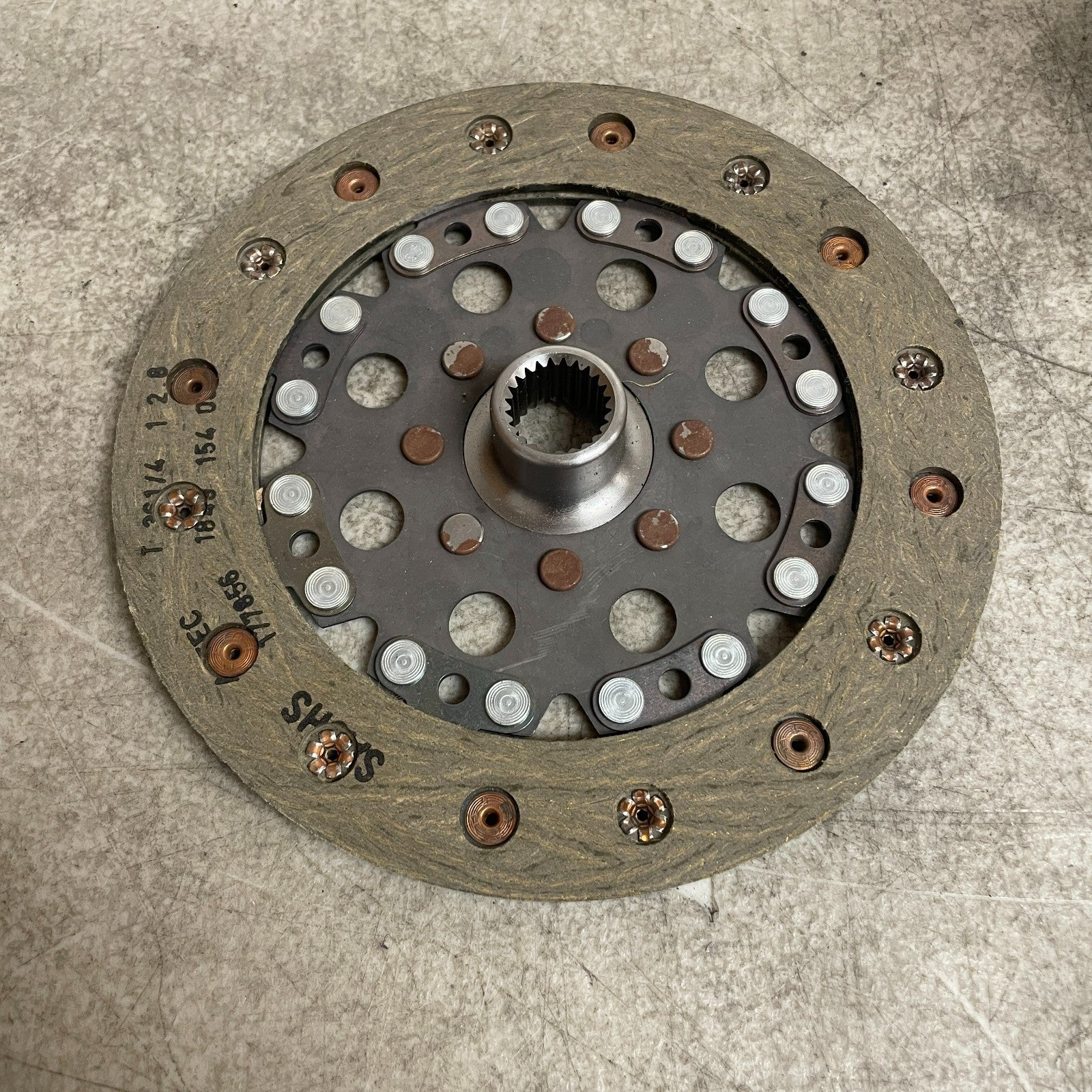 Sachs 1864 241 035 Clutch Disc 180mm 24-Teeth 1966-1973 VW Beetle 1500