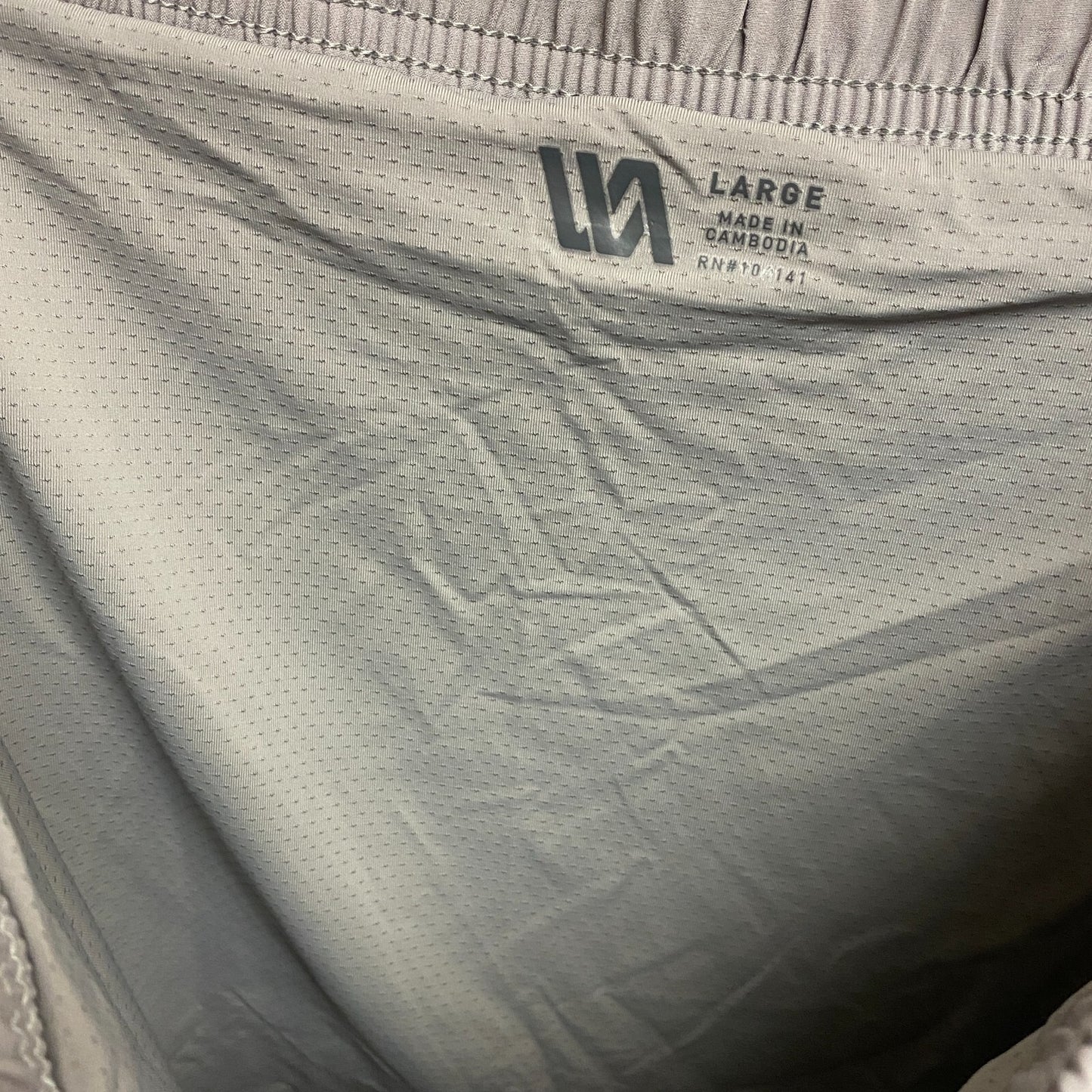 VRST  7" All-In Boxer Brief Lined Athletic Shorts Silver Shadow MAX100430