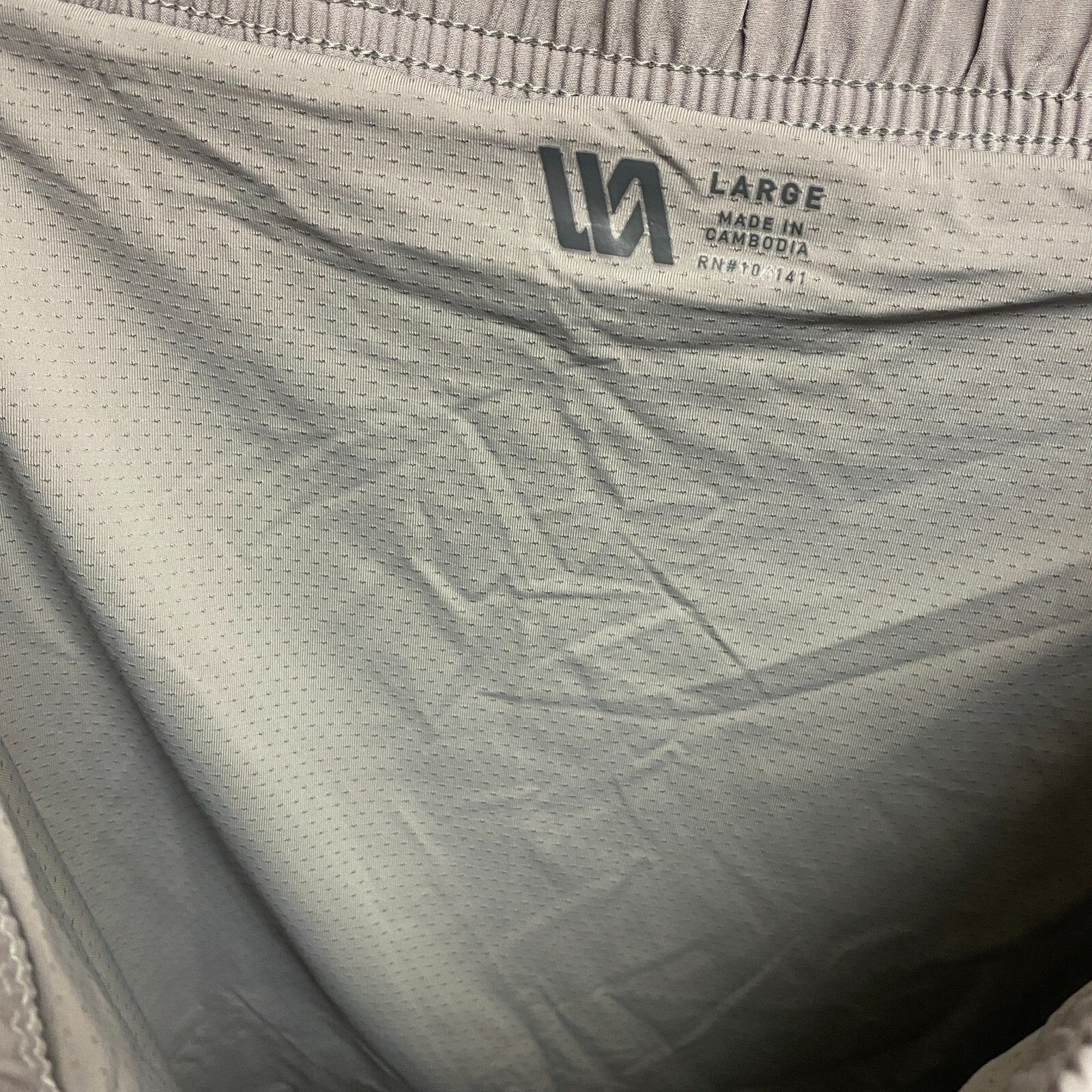 VRST  7" All-In Boxer Brief Lined Athletic Shorts Silver Shadow MAX100430