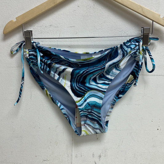 CALIA Women's Ruched Bottom Terrain Teal Multicolor  Beach WSA20402PRTX