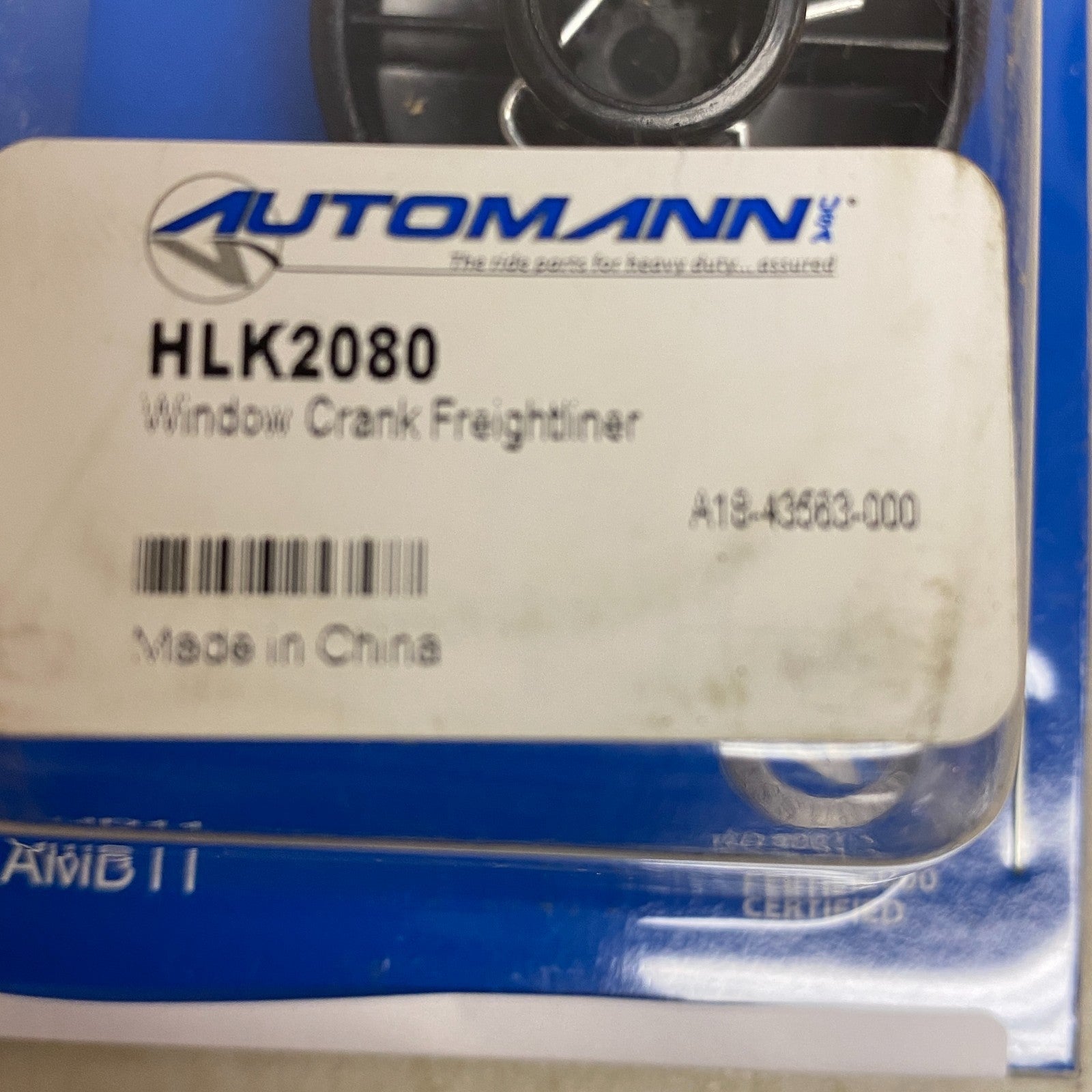 Automann HLK2080 Window Crank Handle for Freightliner FLC112 M2 Business Class