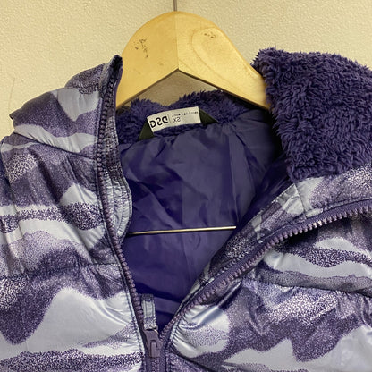 DSG Boys Insulated Puffer Jacket PRT Midnight Purple DOT Camouflage DOG23501PRTA