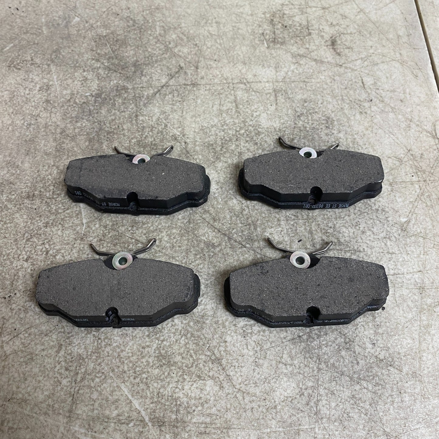 Parts Master MD610 Rear Brake Pads Semi-Metallic 1993-2007 Ford Taurus Sable