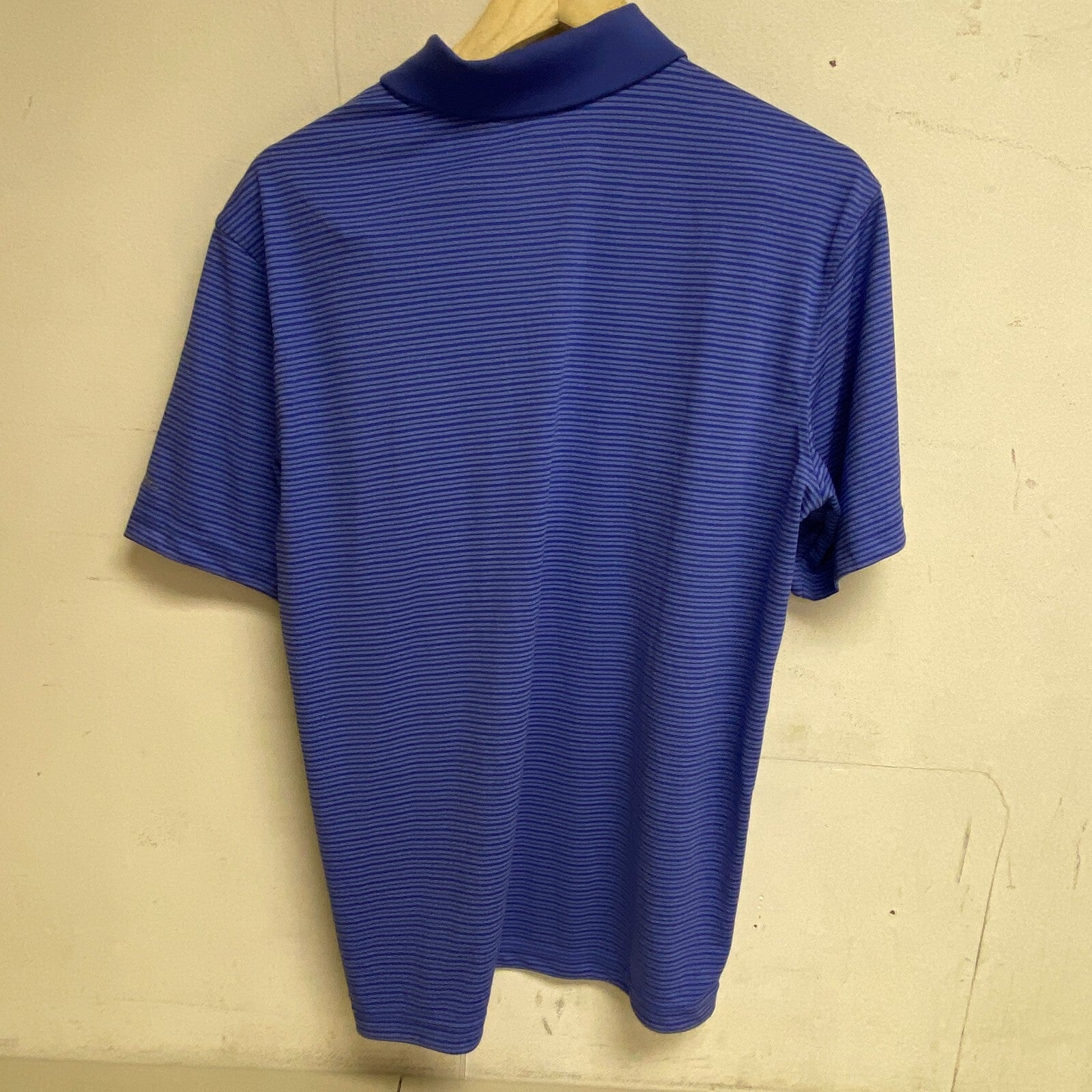 Walter Hagen Men's Textured Stripe Polo New Cobalt / Cobalt White MGA11371SP22N