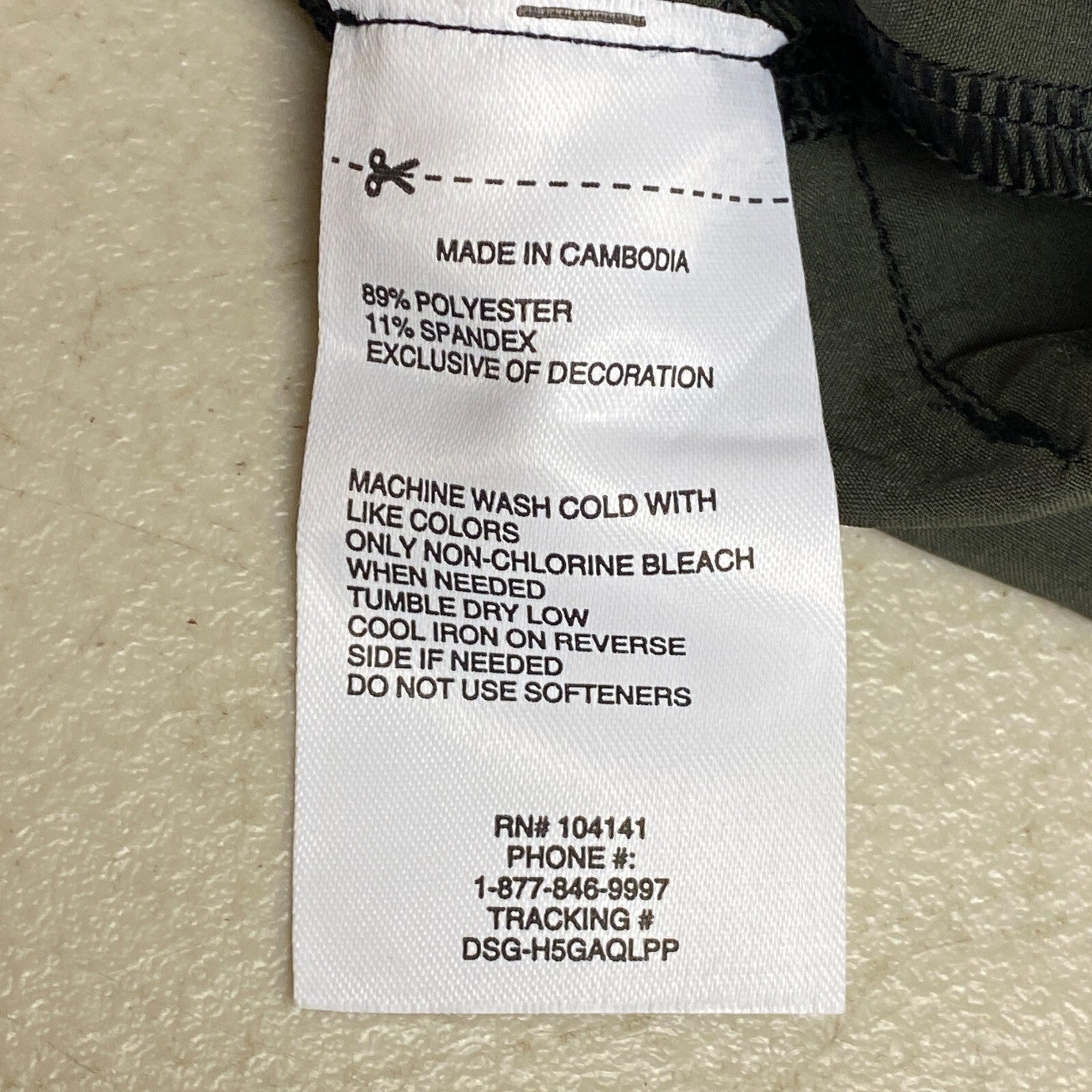 DSG Boys Training Adventure Short Athletic Fit Print Dark Green Camo DAB22102PRT