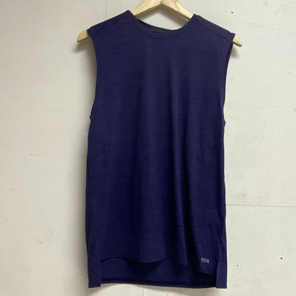 DSG Men's Movement Muscle Tank Midnight Purple/Black Solid Training DAM12115