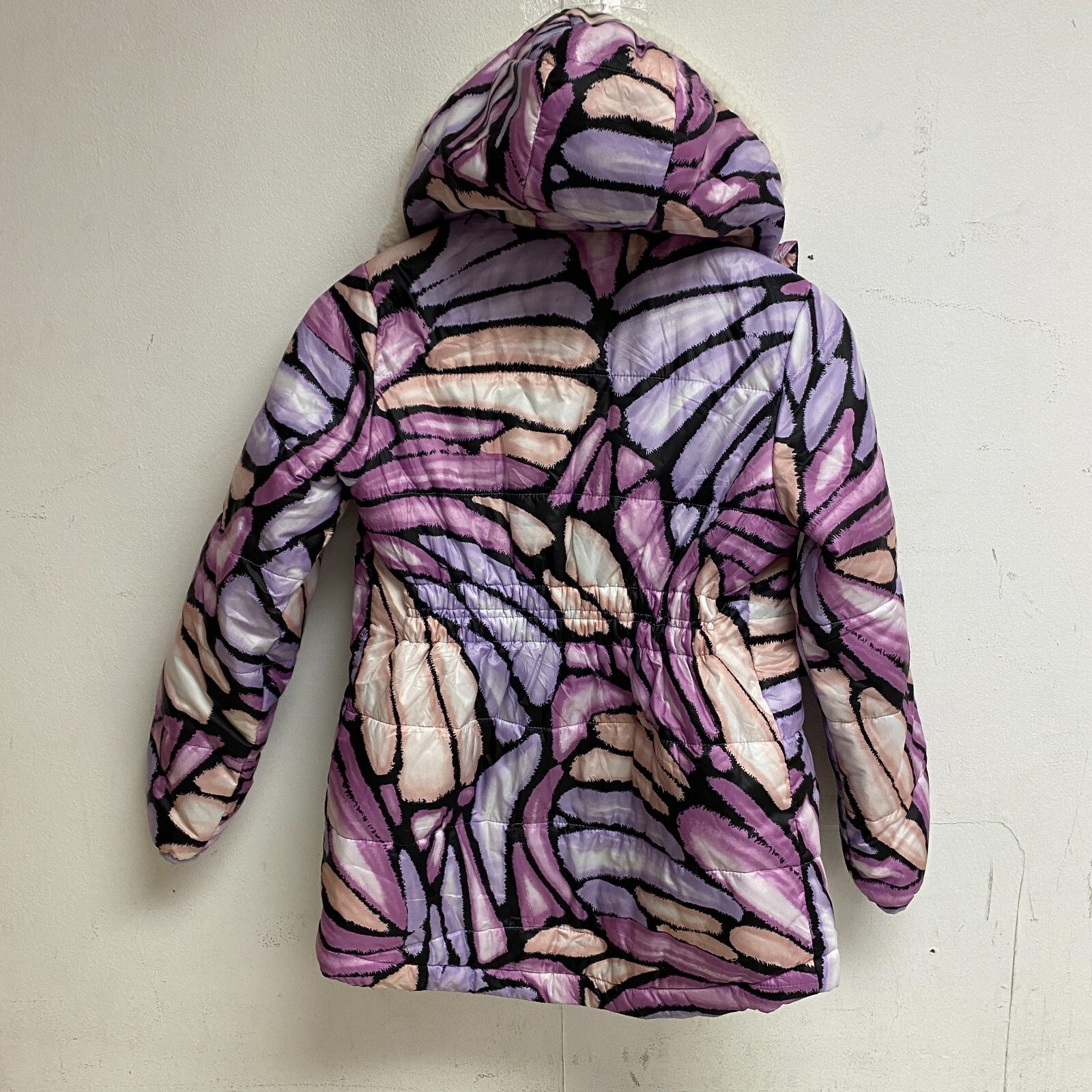 DSG Youth Girls Cute Insulated Jacket Multicolor / Butterfly Effect DOG22101PRT