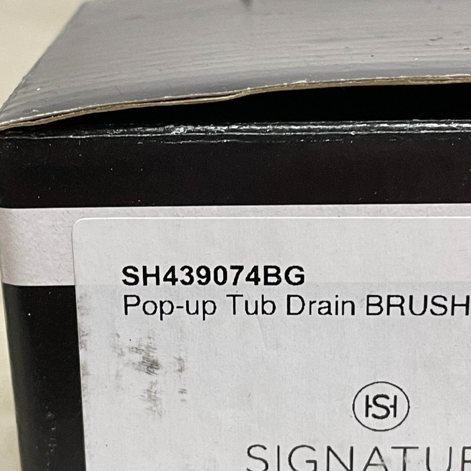 SIGNATURE HARDWARE POP-UP TUB  DRAIN BRUSH GOLD(BG)