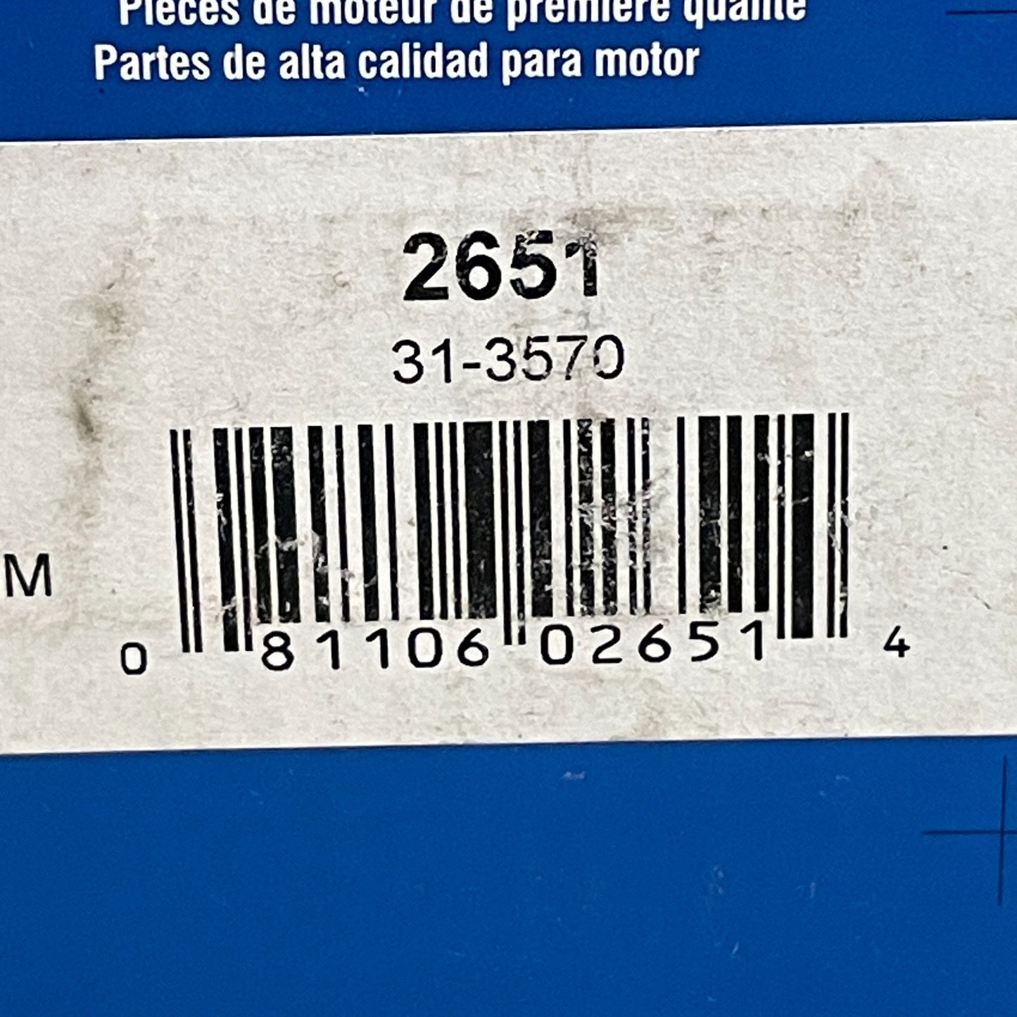 Carquest 2651 Transmission Mount OEM Replacement for Chevrolet Direct Fit