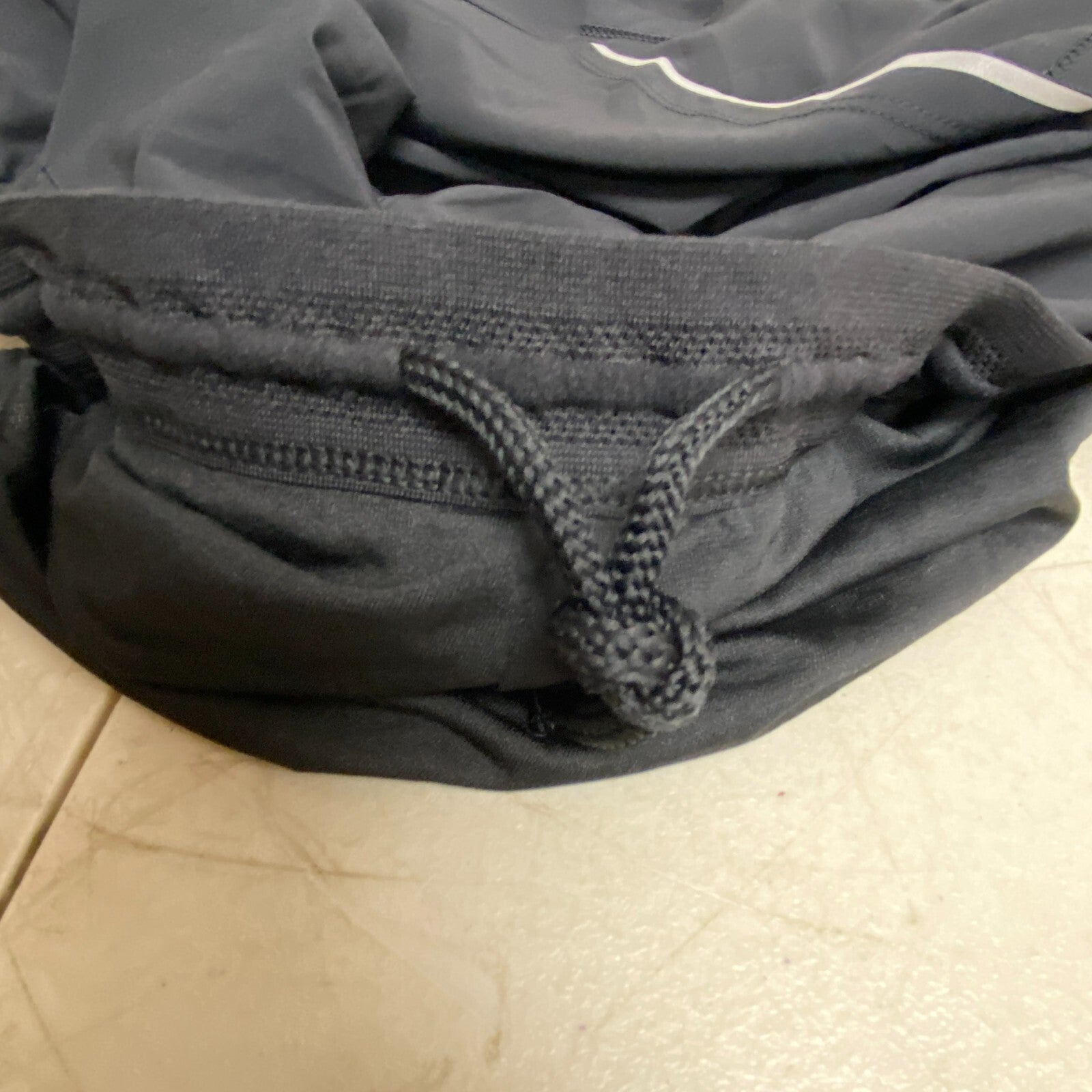 VRST Men's 7"Inesam Velocity Relaxed Fit Short Brief Liner Pure Black New!