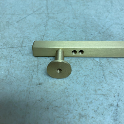 Signature Hardware 8" Diehl Adjustable Brass Cabinet Pull - Satin Brass