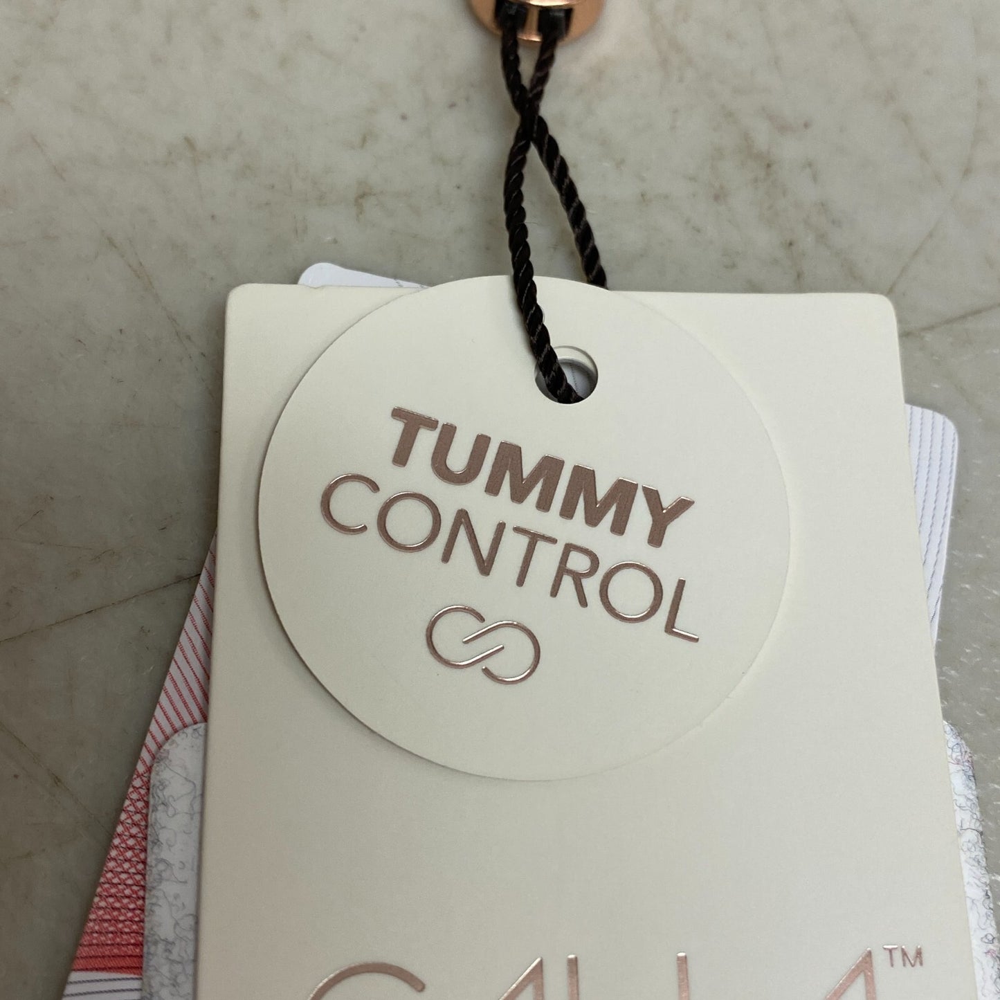 Calia Women's tummy Control Shirred Cut Out Floral One Piece Swimsuit Multi Palm