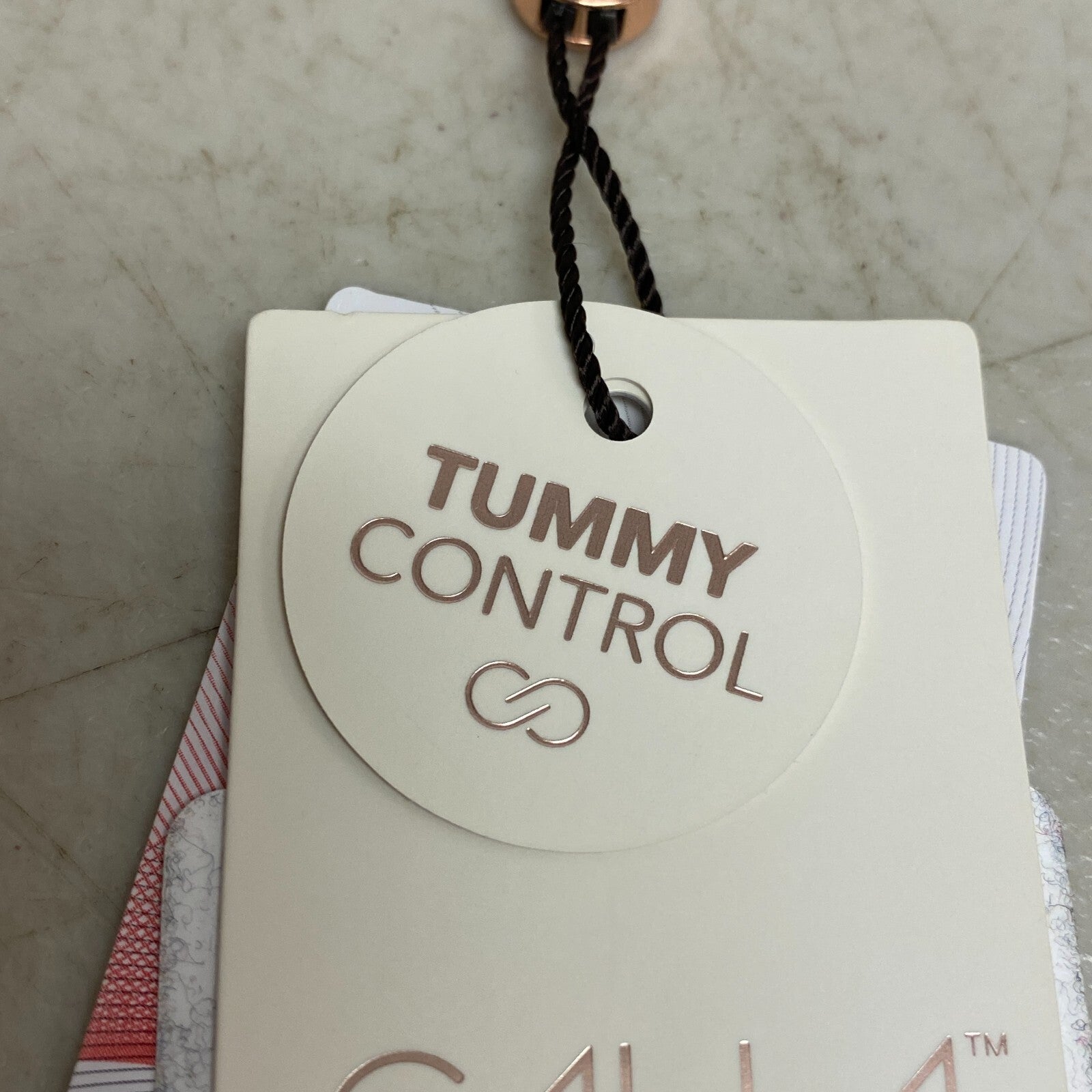 Calia Women's tummy Control Shirred Cut Out Floral One Piece Swimsuit Multi Palm