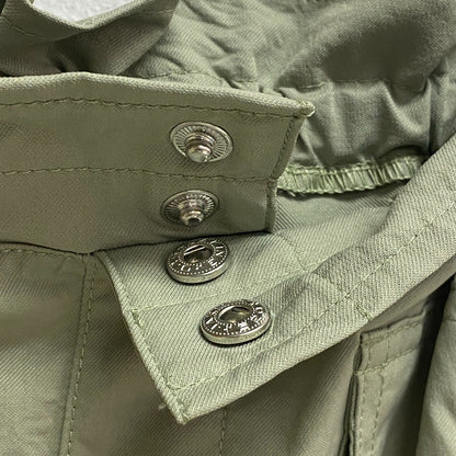 Calia Women Journey High Rise Relaxed Woven Paperbag Short Smudge Sage WAX12303