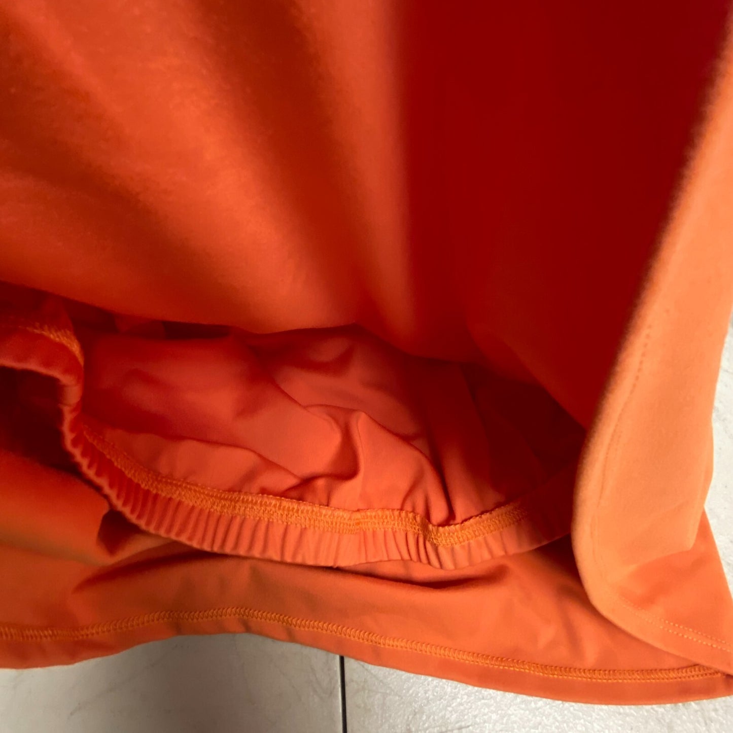 DSG Women's Momentum Crop Tank Halter Straps Fresh Tangerine DAW13301 New