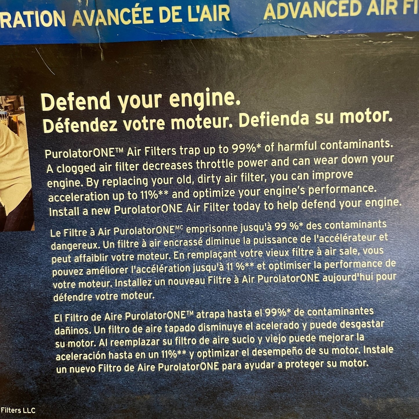 Purolator Classic Engine Air Filter A23436 Panel 13.63 × 6.75 in Fits Volvo