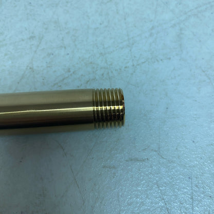 Signature Hardware 12'' Shower Arm & Flange - Brushed Gold SHRSA123BG