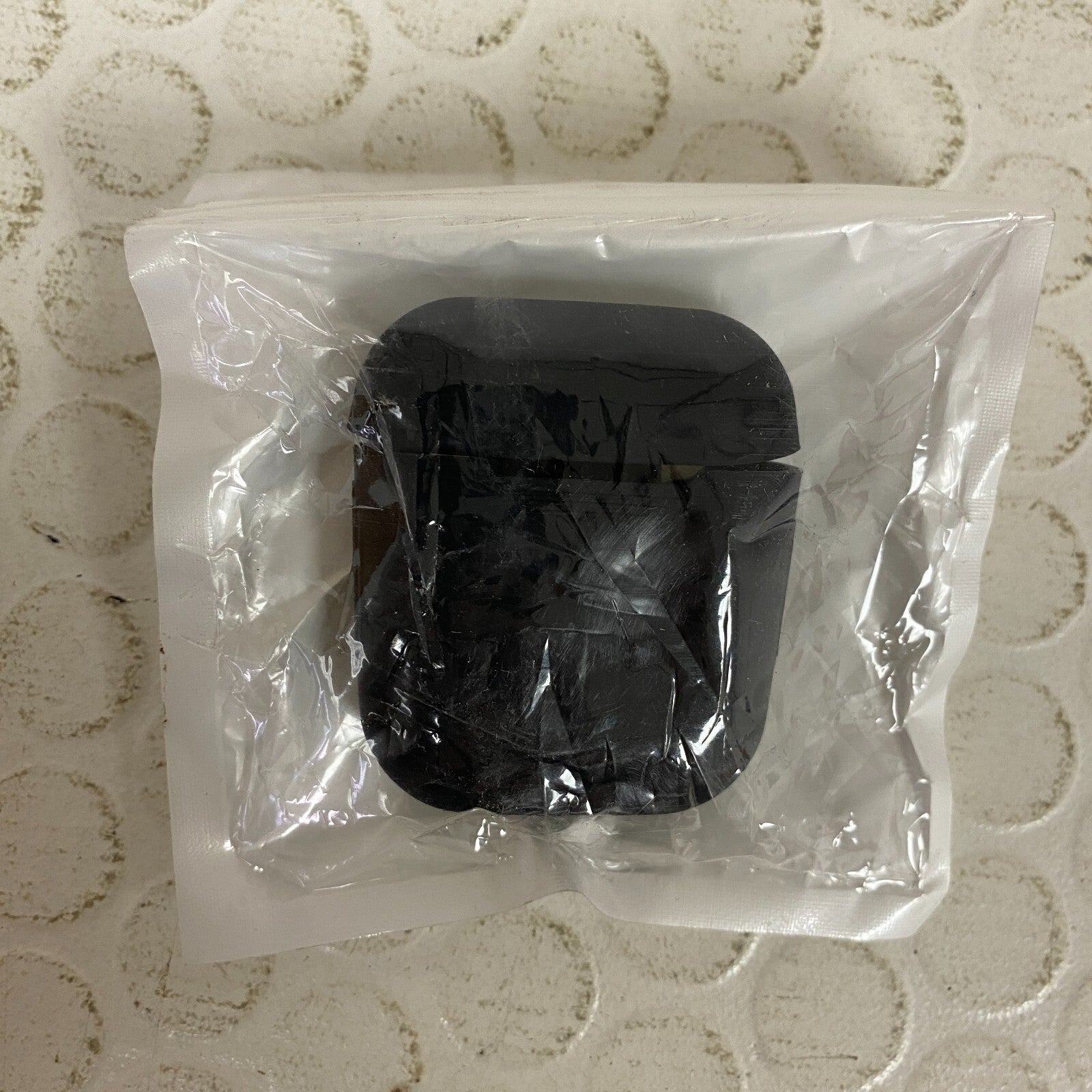 Airpods/Airpods Gen 2 Rubber Silicone Protective Slip Case Protector Black