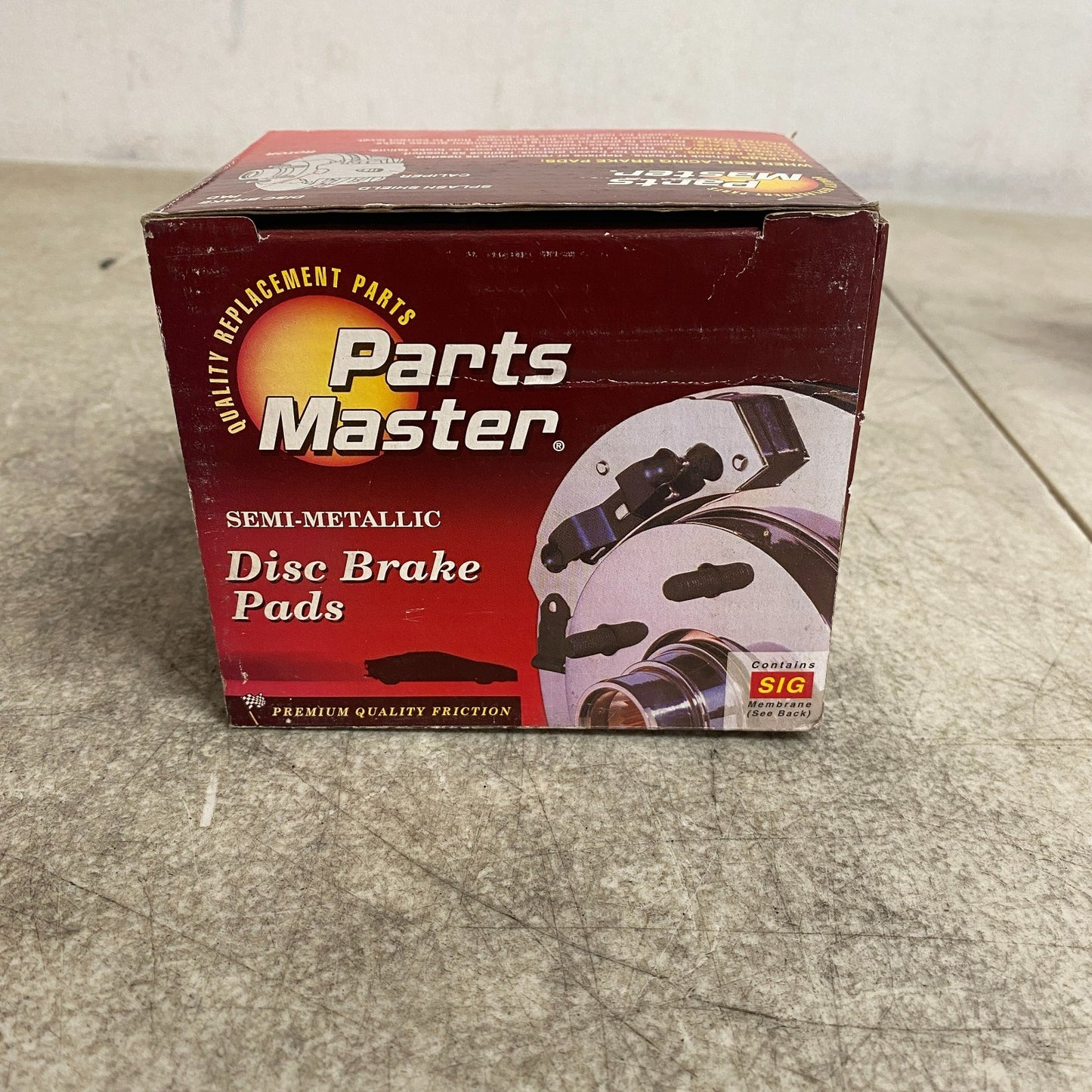 Parts Master MD508 Brake Pads Semi-Metallic Rear 1994-2005 Cadillac DeVille